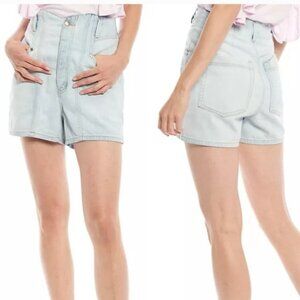Happy Nature Ultra High Rise Seamed Shorts NWT